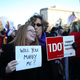 Image for article titled There's Lots of Love Outside the Supreme Court Today as Justices Hear Prop 8 Arguments
